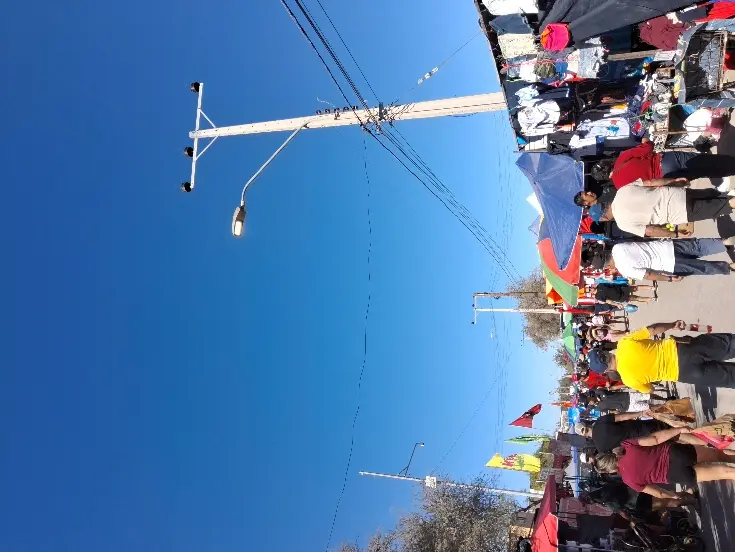 Alumbrado público inspeccionado en Circunvalación.